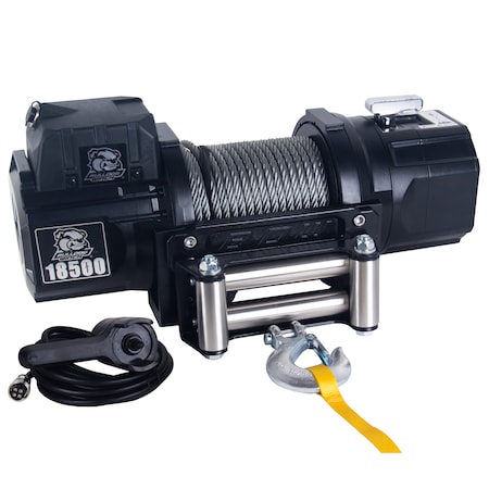 Bulldog Winch 18500lb HD Wire Rope 10059